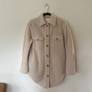 Aritzia Wilfred Free Ganna Shirt Jacket